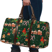 Love Cardinal Xmas Christmas Travel Bag Xmas Holiday Patterns - Wonder Print Shop