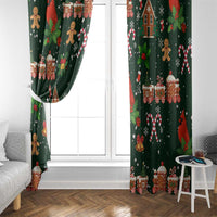 Love Cardinal Xmas Christmas Window Curtain Xmas Holiday Patterns - Wonder Print Shop