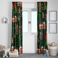 Love Cardinal Xmas Christmas Window Curtain Xmas Holiday Patterns - Wonder Print Shop