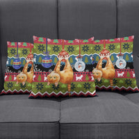 Cat Hanging on Xmas Tree Christmas Pillow Cover Xmas Holiday Patterns - Wonder Print Shop