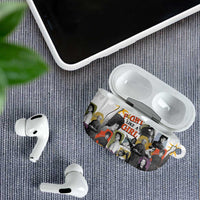 Black History Fight Like A Girl AirPods Case African Feminist Icons and Bold Retro Art Style - Wonder Print Shop