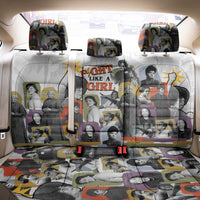 Black History Fight Like A Girl Back Car Seat Cover African Feminist Icons and Bold Retro Art Style - Wonder Print Shop