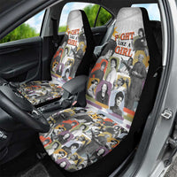 Black History Fight Like A Girl Car Seat Cover African Feminist Icons and Bold Retro Art Style - Wonder Print Shop