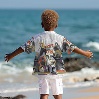 Black History Fight Like A Girl Kid Hawaiian Shirt African Feminist Icons and Bold Retro Art Style - Wonder Print Shop