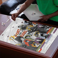 Black History Fight Like A Girl Puzzle African Feminist Icons and Bold Retro Art Style - Wonder Print Shop