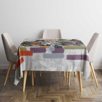 Black History Fight Like A Girl Tablecloth African Feminist Icons and Bold Retro Art Style - Wonder Print Shop