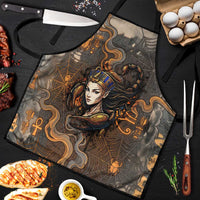 Serket Egyptian Apron Jeweled Scorpion and Cobweb Motif in Mystical Egyptian