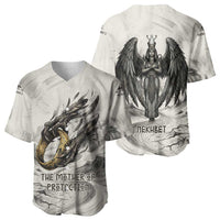 Nekhbet Egyptian Baseball Jersey Vulture Goddess Mother of Protection Wings Claws Desert
