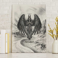 Nekhbet Egyptian Canvas Wall Art Vulture Goddess Mother of Protection Wings Claws Desert
