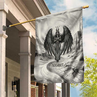 Nekhbet Egyptian Garden Flag Vulture Goddess Mother of Protection Wings Claws Desert