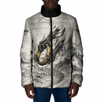 Nekhbet Egyptian Padded Jacket Vulture Goddess Mother of Protection Wings Claws Desert