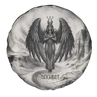 Nekhbet Egyptian Spare Tire Cover Vulture Goddess Mother of Protection Wings Claws Desert