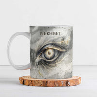 Nekhbet Ceramic Mug Vulture Goddess Eye of Protection Sovereign of Upper Egypt