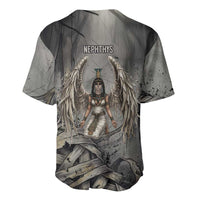 Nephthys Baseball Jersey Mistress of the House Egyptian Goddess Wings