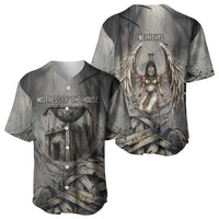 Nephthys Baseball Jersey Mistress of the House Egyptian Goddess Wings