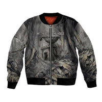 Nephthys Bomber Jacket Mistress of the House Egyptian Goddess Wings
