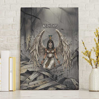 Nephthys Canvas Wall Art Mistress of the House Egyptian Goddess Wings