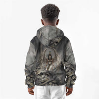 Nephthys Kid Hoodie Mistress of the House Egyptian Goddess Wings