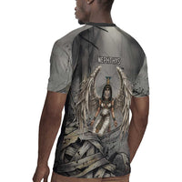 Nephthys Rugby Jersey Mistress of the House Egyptian Goddess Wings