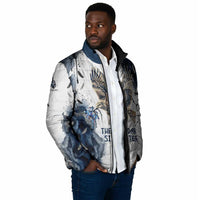 Nephthys Egyptian Padded Jacket The Dark Sister Falcon Wings Moon Veil