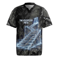 Nut Rugby Jersey Egyptian Keeper of Souls Celestial Stairway Ascension Path Cosmic Goddess of the Night Sky