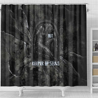 Nut Shower Curtain Egyptian Keeper of Souls Celestial Stairway Ascension Path Cosmic Goddess of the Night Sky