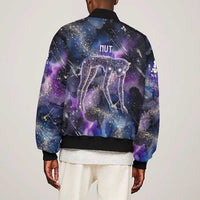 Nut Egyptian Bomber Jacket She Who Bore the Gods Galactic Vessel Cosmic Goddess Star Map