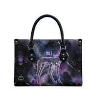 Nut Egyptian Leather Bag She Who Bore the Gods Galactic Vessel Cosmic Goddess Star Map