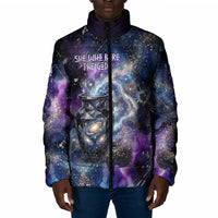 Nut Egyptian Padded Jacket She Who Bore the Gods Galactic Vessel Cosmic Goddess Star Map
