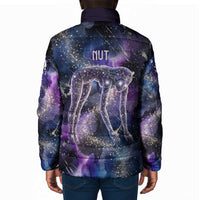 Nut Egyptian Padded Jacket She Who Bore the Gods Galactic Vessel Cosmic Goddess Star Map