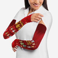 Chinese Zodiac Happy New Year Arm Sleeves Festive Cartoon Illustration Style
