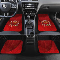 Chinese Zodiac Happy New Year Car Mats Festive Cartoon Illustration Style