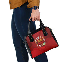 Chinese Zodiac Happy New Year Shoulder Handbag Festive Cartoon Illustration Style