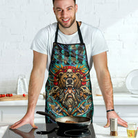 Viking Berserker Bear Warrior Apron Norse Mythology Rune Sigil Illustration