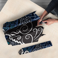 Viking Wolf and Valknut Umbrella Nordic Knotwork Rune Illustration