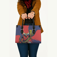 Spain Football 2026 Champions Leather Bag Bull Mascot Illustration In Spanish National Colors Comic Style
