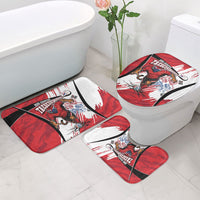 South Korea Football 2026 Champions Bathroom Set Taegeuk Warriors Tiger Mascot - Traditional Korean Art Style