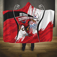 South Korea Football 2026 Champions Hooded Blanket Taegeuk Warriors Tiger Mascot - Traditional Korean Art Style
