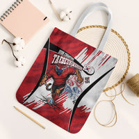 South Korea Football 2026 Champions Tote Bag Taegeuk Warriors Tiger Mascot - Traditional Korean Art Style