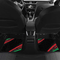 Burundi Car Mats with Athletics Runners Black Red Green Flag Spirit