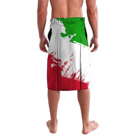 Burundi Flag Lavalava with National Emblem and Motto Unité Travail Progres