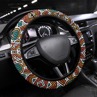 Burundi Turaco Steering Wheel Cover with National Bird and Flag Pattern