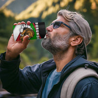 Burundi - Roaring Lion 4 in 1 Can Cooler Tumbler with National Flag Colors