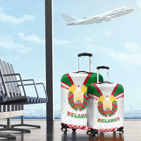 Belarus National Emblem Luggage Cover with Folk Pattern White Green Red Sweatshirt