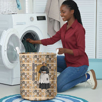 Harriet Powers 1898 Bible Quilt Laundry Basket African American Folk Art