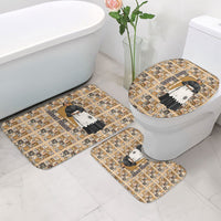 Harriet Powers 1898 Bible Quilt Bathroom Set African American Folk Art