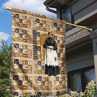 Harriet Powers 1898 Bible Quilt Garden Flag African American Folk Art