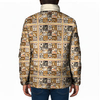 Harriet Powers 1898 Bible Quilt Padded Jacket African American Folk Art