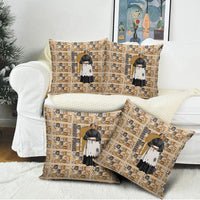 Harriet Powers 1898 Bible Quilt Pillow Cover African American Folk Art