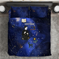 Harriet Powers Bedding Set African American History - Galaxy Celestial Starry Night - Folk Art Quilter